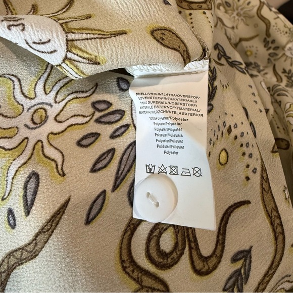 Sun, Snake, Moon & Stars Midi Dress Size 8 NWT - Picture 7 of 7